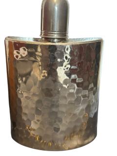  Herm s SET OF 5 SILVERPLATE LEATHER FLASKS ART DECO MID CENTURY - 4695603