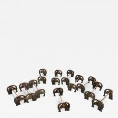  Herm s Set of twelve knife holder in the manner of Herm s - 4420024