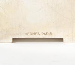  Herm s Silver and Brass Lighter Hermes Italy c 1970 - 3608265