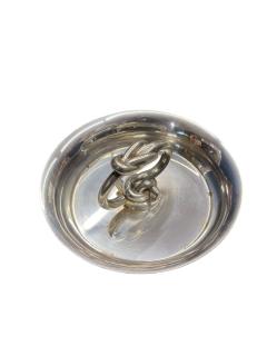  Herm s Small silver plated vide poche or ring holder by Herm s - 4574543