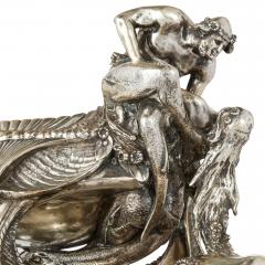  Hermann Gladenbeck S hne Antique silver German Art Nouveau centrepiece by Hermann Gladenbeck - 4272162