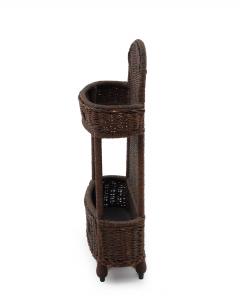  Heywood Wakefield Heywood Wakefield American Victorian Wicker Umbrella Stand - 4669917