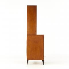  Heywood Wakefield Heywood Wakefield Contessa Mid Century 2 Door Bar Cabinet with Hutch - 4591416