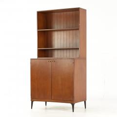  Heywood Wakefield Heywood Wakefield Contessa Mid Century 2 Door Bar Cabinet with Hutch - 4591417