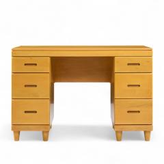  Heywood Wakefield Heywood Wakefield Mid Century Maple Bookcase Desk - 4389480