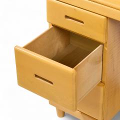  Heywood Wakefield Heywood Wakefield Mid Century Maple Bookcase Desk - 4389482