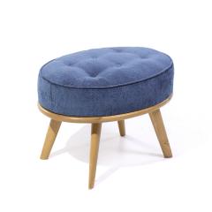  Heywood Wakefield Heywood Wakefield Mid Century Ottoman - 3909233