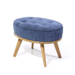  Heywood Wakefield Heywood Wakefield Mid Century Ottoman - 3909236