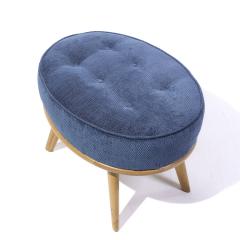  Heywood Wakefield Heywood Wakefield Mid Century Ottoman - 3909237