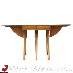  Heywood Wakefield Heywood Wakefield Wishbone Mid Century Expanding Dining Table with 2 Leaves - 3691216