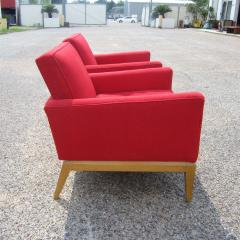  Heywood Wakefield Pair Vintage Mid Century Heywood Wakefield M1161G Lounge Chairs - 2622954