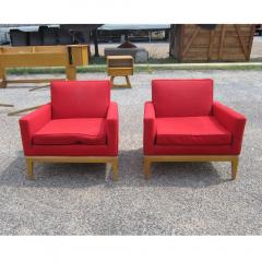  Heywood Wakefield Pair Vintage Mid Century Heywood Wakefield M1161G Lounge Chairs - 2622957
