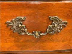  Hickory Chair Co Hickory Chair Louis XV Style Commodes Wood Brass Marble USA 1980s - 4544351