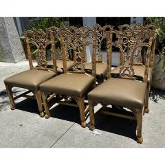  Hickory Chair Furniture Company Hickory Chair Company Chinese Chipoendale Dining Chairs Set of 6 - 3207925