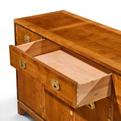  Hickory Manufacturing Co Hickory Manufacturing Mid Century Walnut and Brass Campaign Credenza - 4824244