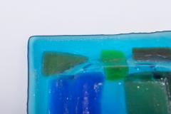  Higgins Glass Studio Earliest Stained Glass Patchwork Dish by Francis Stewart Michael Higgins - 4372441