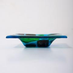  Higgins Glass Studio Earliest Stained Glass Patchwork Dish by Francis Stewart Michael Higgins - 4372461