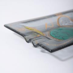  Higgins Glass Studio Glass Tray Clocks by Michael Frances Higgins - 4373631