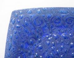  Higgins Glass Studio Higgins Cobalt Blue Platter - 4546404