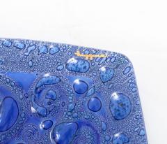  Higgins Glass Studio Higgins Cobalt Blue Platter - 4546405