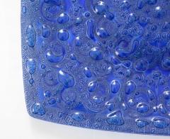  Higgins Glass Studio Higgins Cobalt Blue Platter - 4546408