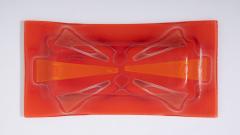  Higgins Glass Studio Mandarin Retangular Tray by Michael Frances Higgins - 4372499