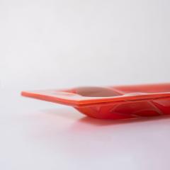  Higgins Glass Studio Mandarin Retangular Tray by Michael Frances Higgins - 4372502