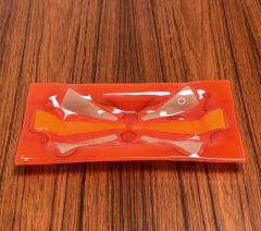  Higgins Glass Studio Mandarin Retangular Tray by Michael Frances Higgins - 4373883