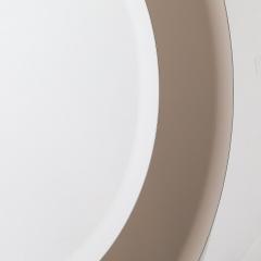  High Style Deco Modernist Two Tier Beveled Smoked Bronze Border Mirror Custom by High Style Deco - 4166180