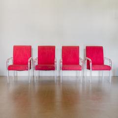  Hill Manufacturing A Set of Four Hill MFG designed Lucite Dining Chairs 1960s - 3112939