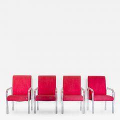  Hill Manufacturing A Set of Four Hill MFG designed Lucite Dining Chairs 1960s - 3115595