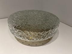  Hillebrand 1960s Extra Large Murano Glass Ceiling Fixture by Hillebrand  - 4181894