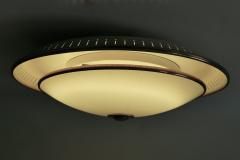  Hillebrand Amazing Mid Century Modern Flush Mount or Wall Lamp by Hillebrand Germany 1950s - 1895121