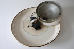  Hillebrand Amazing Mid Century Modern Flush Mount or Wall Lamp by Hillebrand Germany 1950s - 1895124