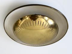  Hillebrand Elegant Mid Century Modern Sconce or Flush Mount by Hillebrand Germany 1950s - 4285846