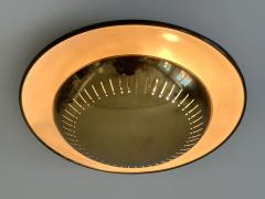  Hillebrand Elegant Mid Century Modern Sconce or Flush Mount by Hillebrand Germany 1950s - 4285847