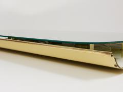  Hillebrand Ernest Igl Illuminated Mid Century Wall Mirror with Brass Crown by Hillebrand - 4245442