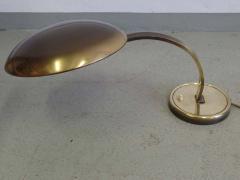  Hillebrand German Mid Century Modern Solid Brass Articulating Bauhaus Desk Lamp - 1819779