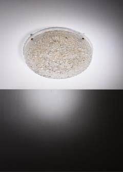  Hillebrand Hillebrand textured bubble glass ceiling lamp - 2403452