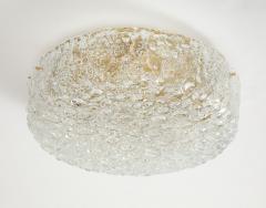  Hillebrand Large 1970s Murano Glass Flush Mount Ceiling Fixture by Hillebrand - 3953786