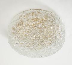  Hillebrand Large 1970s Murano Glass Flush Mount Ceiling Fixture by Hillebrand - 3953794