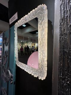  Hillebrand Large Acrylic Illuminated Vanity Mirror - 3495741