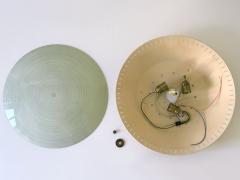  Hillebrand Large Elegant Mid Century Sconce or Flush Mount by Hillebrand Germany 1950s - 4472433