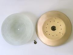  Hillebrand Large Elegant Mid Century Sconce or Flush Mount by Hillebrand Germany 1950s - 4472434