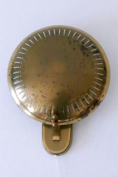  Hillebrand Rare Mid Century Modern Brass Sconce or Wall Lamp by Hillebrand Leuchten 1950s - 4184981