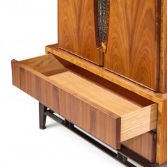  Hobey Helen Baker Helen Hobey Baker Mid Century Walnut Highboy Dresser - 4647556