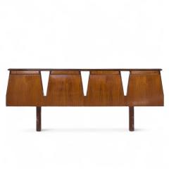  Hobey Helen Baker Helen Hobey Baker Mid Century Walnut King Headboard - 4238298