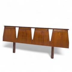  Hobey Helen Baker Helen Hobey Baker Mid Century Walnut King Headboard - 4238299