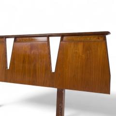  Hobey Helen Baker Helen Hobey Baker Mid Century Walnut King Headboard - 4238301