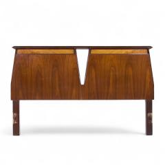  Hobey Helen Baker Helen Hobey Baker Mid Century Walnut Queen Headboard - 4250198